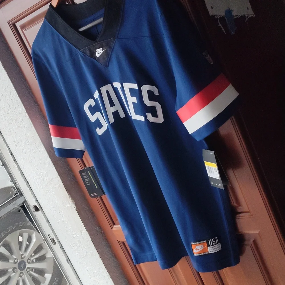Nike Football soccer men's USA jerseys shirt loose fit - Picture 2 of 6